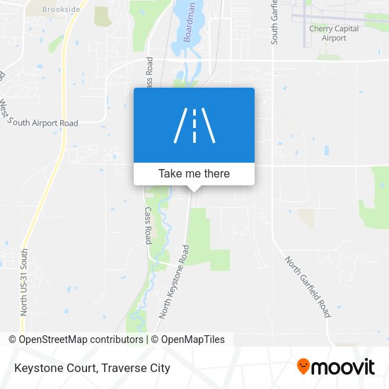 Mapa de Keystone Court