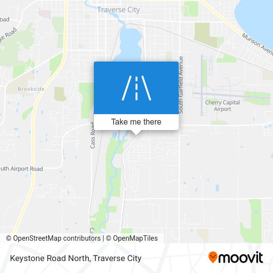 Keystone Road North map