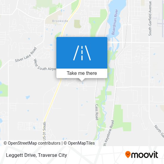 Mapa de Leggett Drive