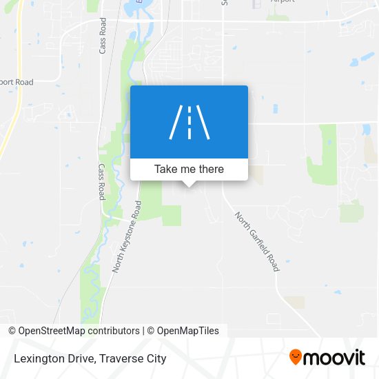 Mapa de Lexington Drive