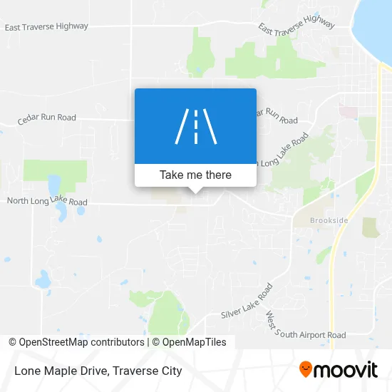 Lone Maple Drive map