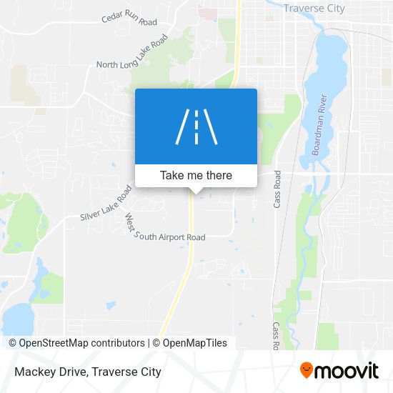 Mackey Drive map