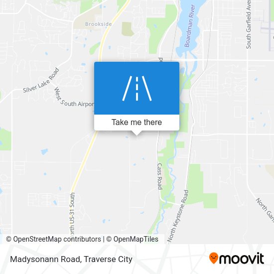 Mapa de Madysonann Road