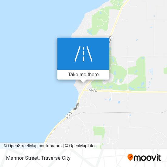 Mannor Street map
