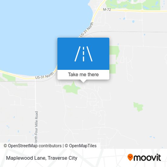 Mapa de Maplewood Lane