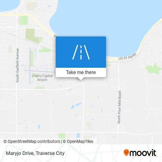 Maryjo Drive map