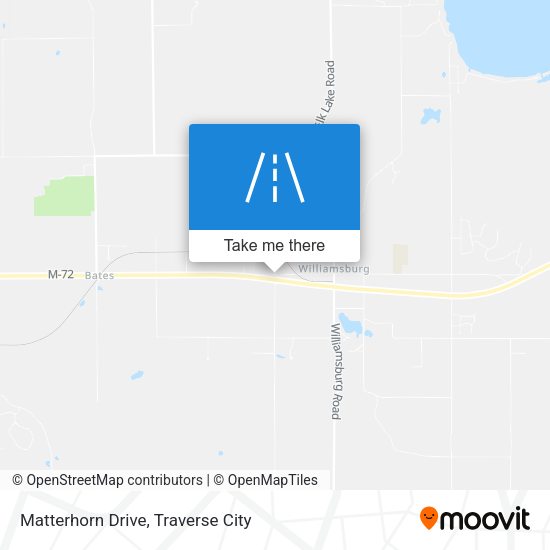 Matterhorn Drive map