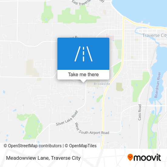 Meadowview Lane map