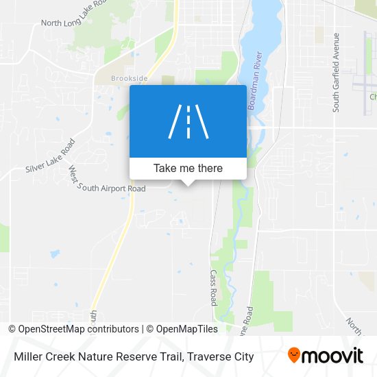 Miller Creek Nature Reserve Trail map