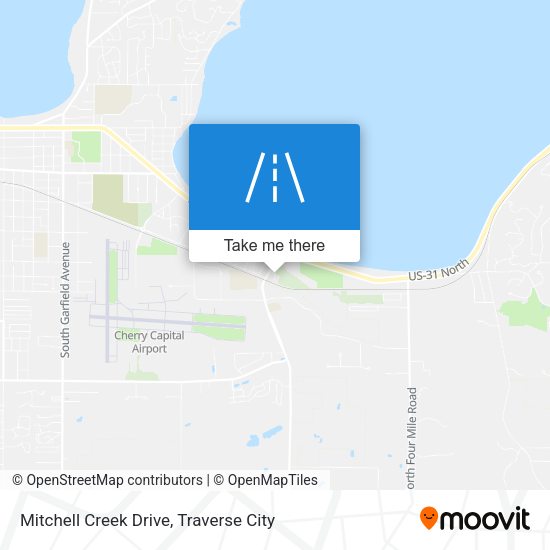 Mitchell Creek Drive map