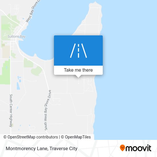 Mapa de Montmorency Lane