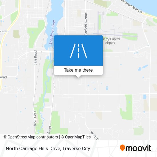North Carriage Hills Drive map