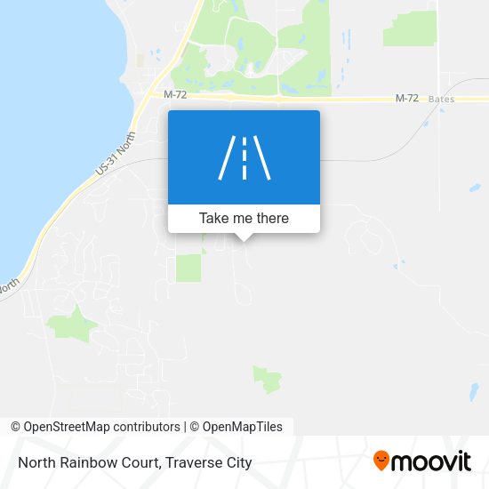 Mapa de North Rainbow Court