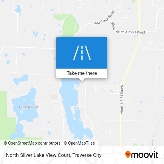 North Silver Lake View Court map