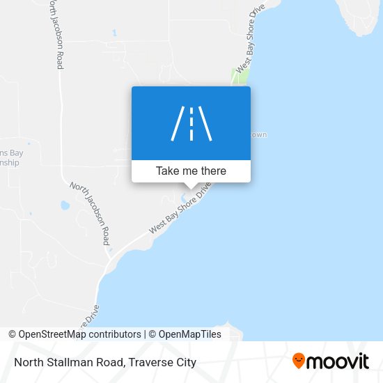 North Stallman Road map