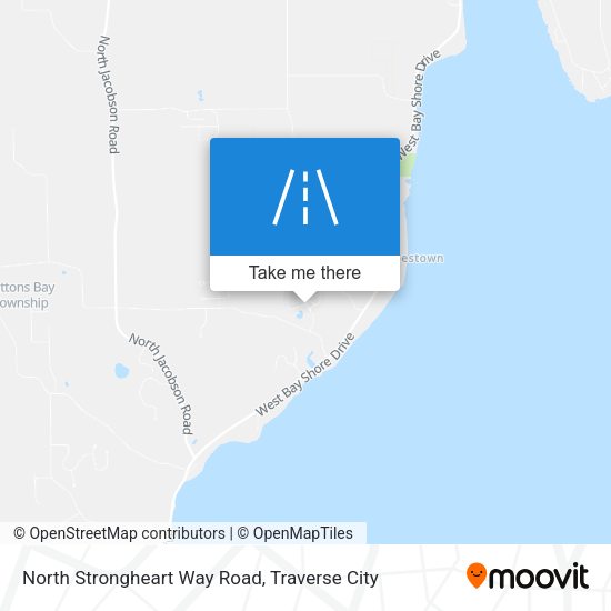 Mapa de North Strongheart Way Road