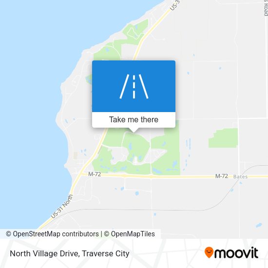 North Village Drive map