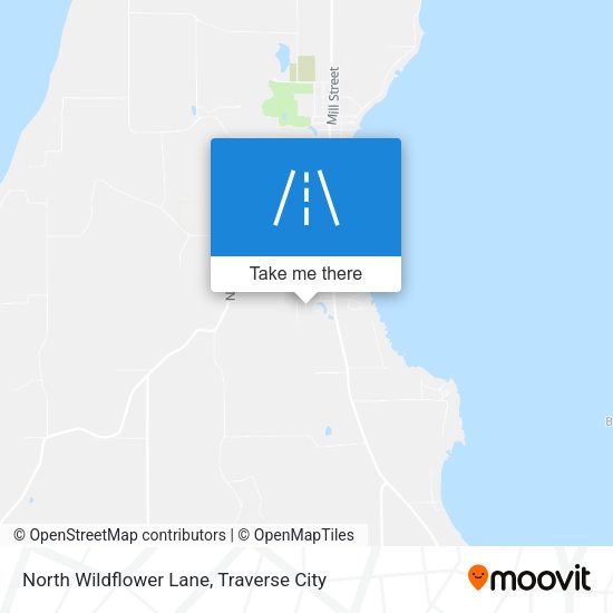 Mapa de North Wildflower Lane