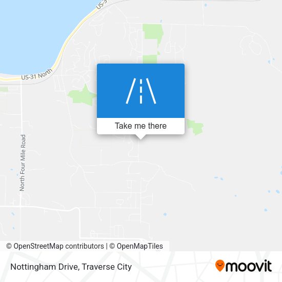 Nottingham Drive map
