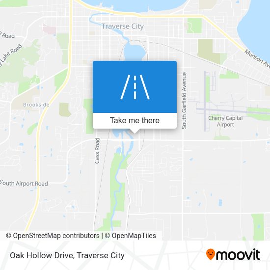 Oak Hollow Drive map