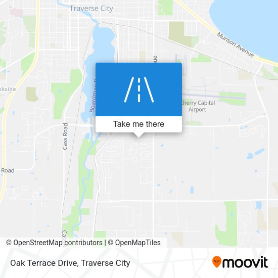 Oak Terrace Drive map