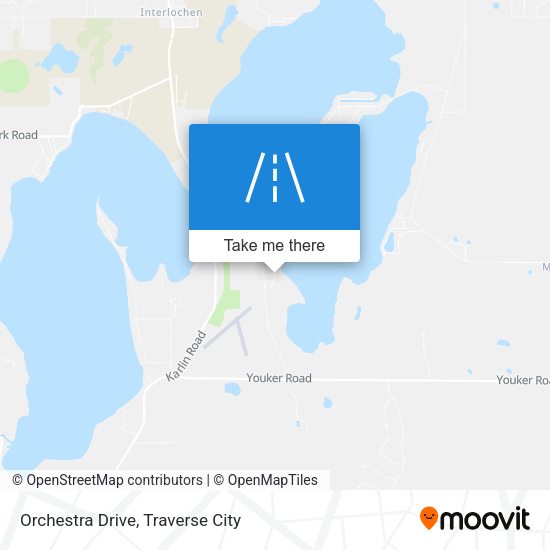 Orchestra Drive map