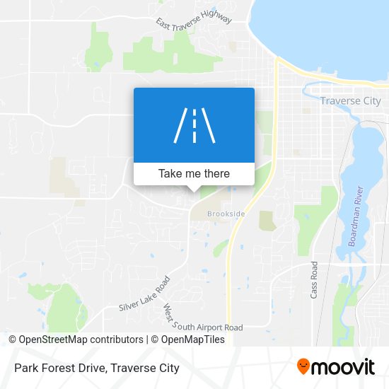 Park Forest Drive map