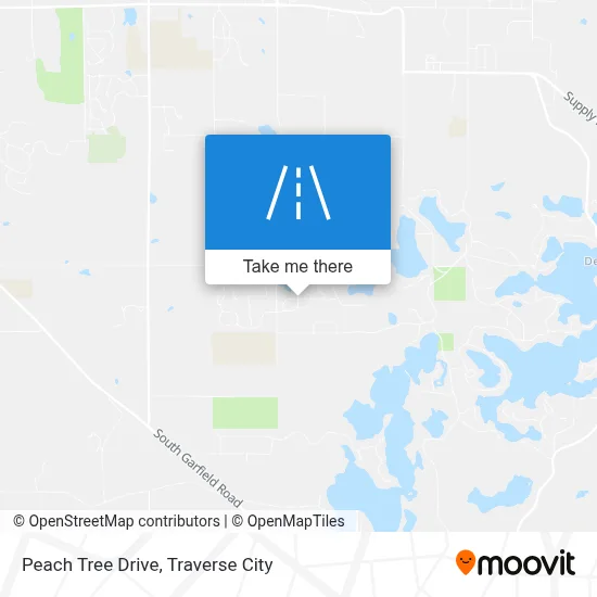 Peach Tree Drive map