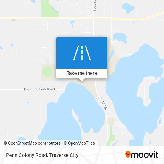 Penn Colony Road map