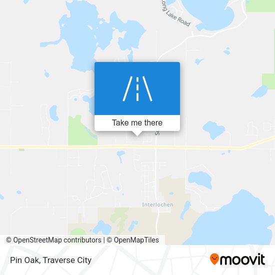 Mapa de Pin Oak