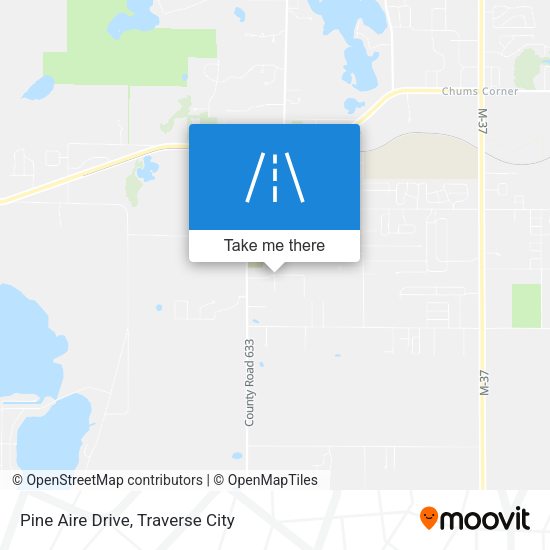 Pine Aire Drive map