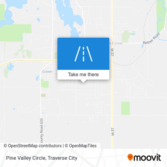 Mapa de Pine Valley Circle
