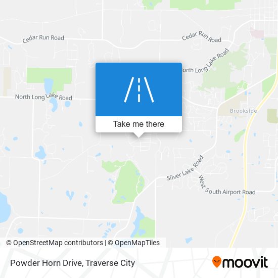 Powder Horn Drive map