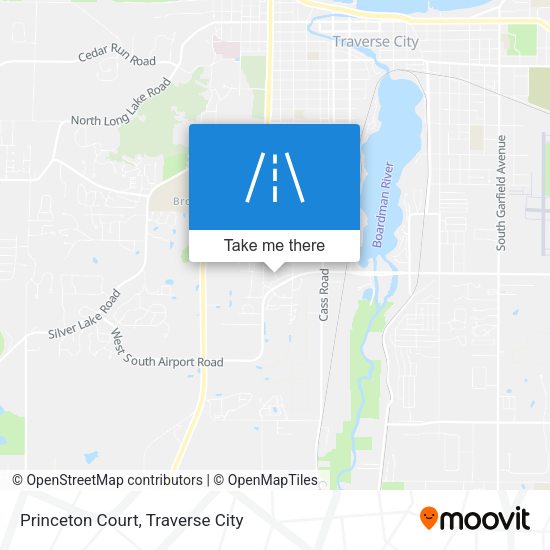 Princeton Court map