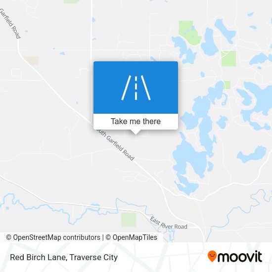 Mapa de Red Birch Lane
