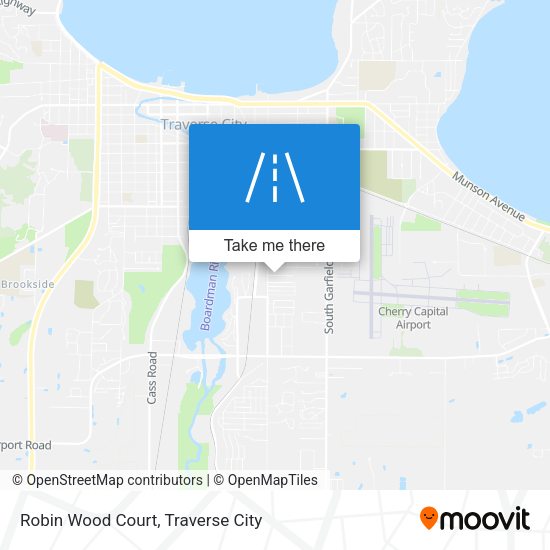 Robin Wood Court map