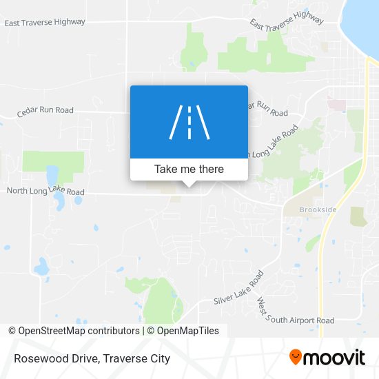 Mapa de Rosewood Drive
