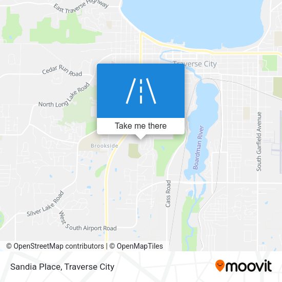 Sandia Place map