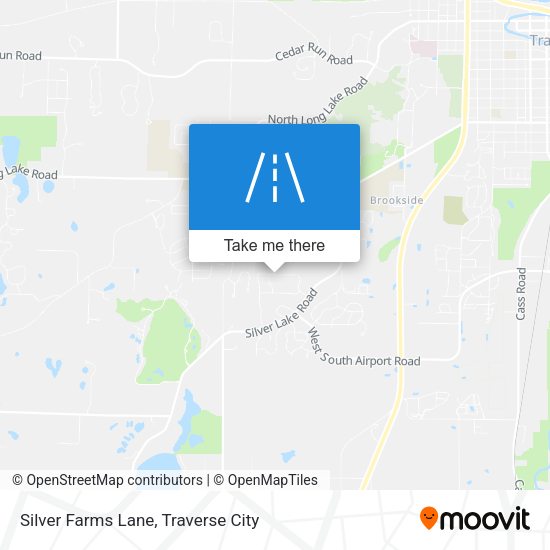Silver Farms Lane map