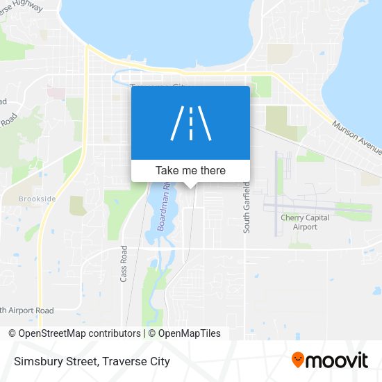 Mapa de Simsbury Street