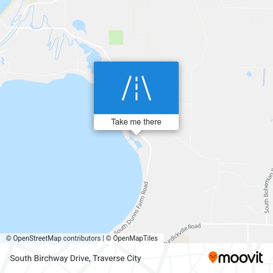 South Birchway Drive map