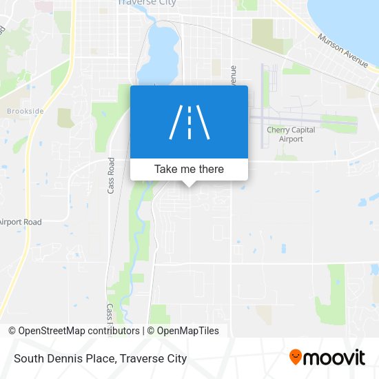 South Dennis Place map