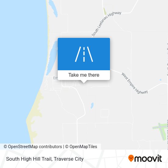 South High Hill Trail map