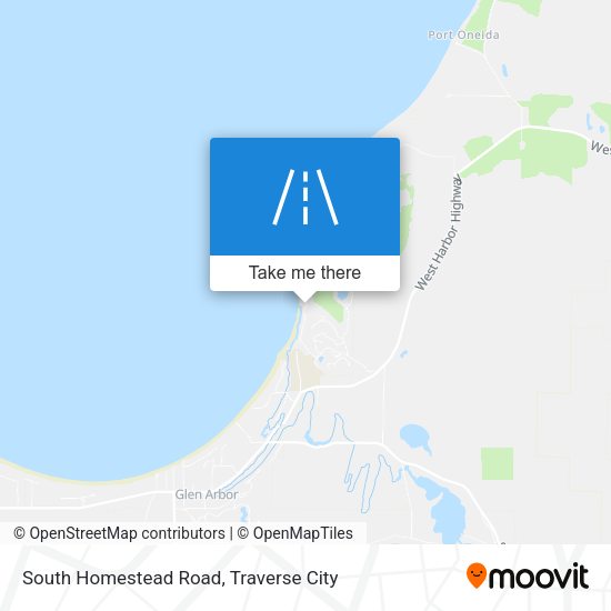 Mapa de South Homestead Road