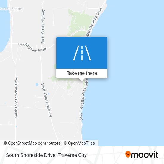 South Shoreside Drive map