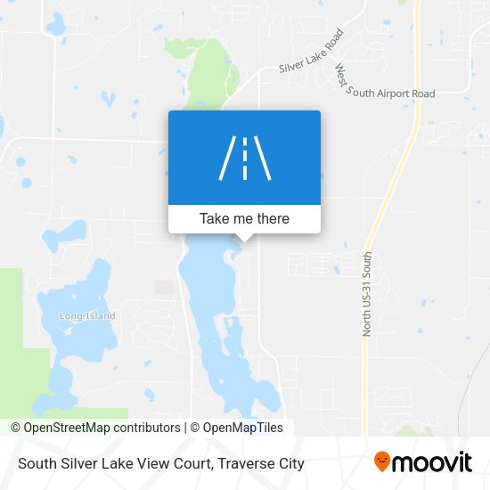 South Silver Lake View Court map