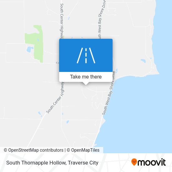 South Thornapple Hollow map