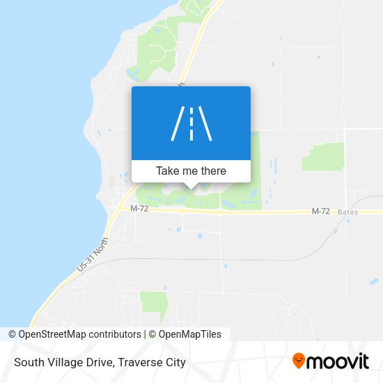 South Village Drive map