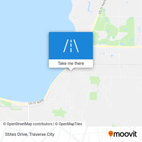 Stites Drive map