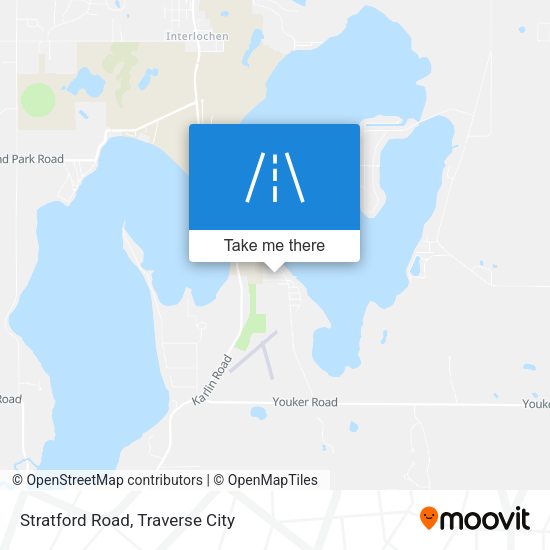 Stratford Road map